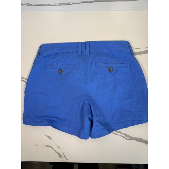 Old Navy Chino Shorts Bermuda Blue 4" Inseam Size 2 Golf Causal - Picture 7 of 8